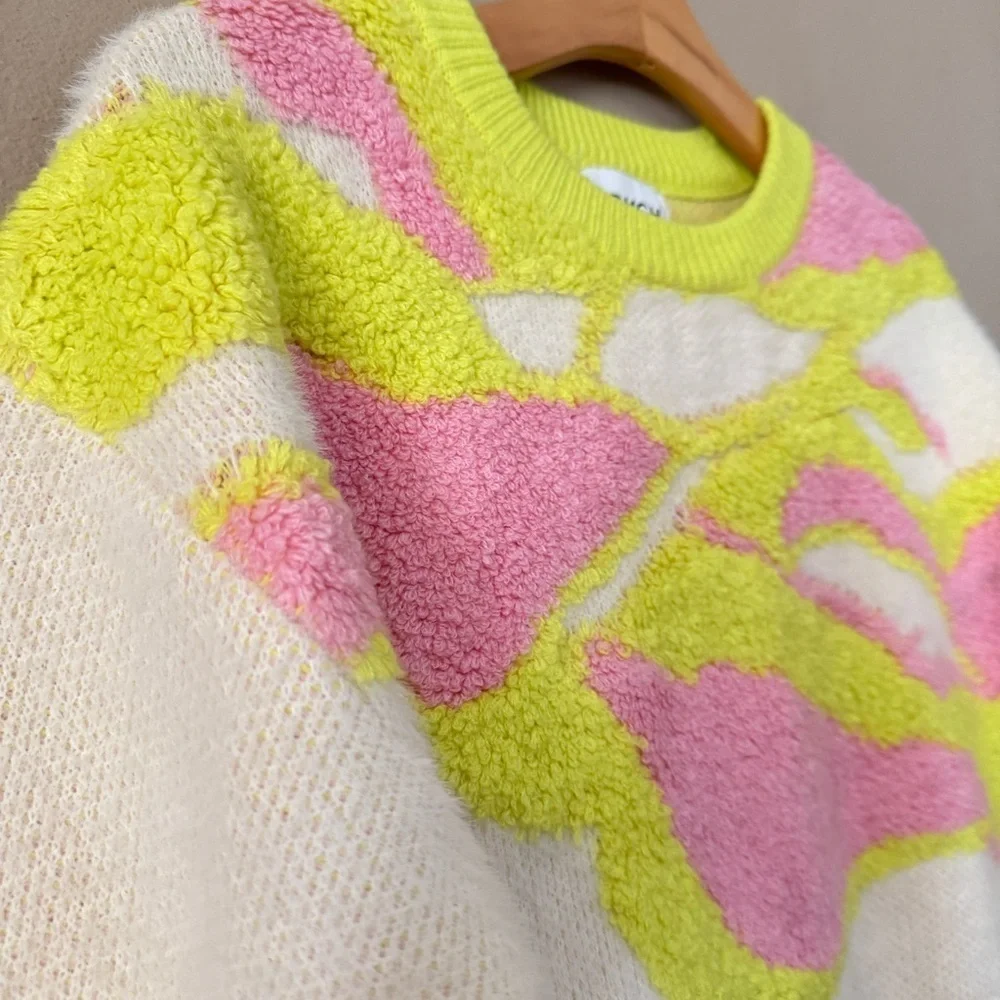FRNCH Maeko Sweater in Cream Size S